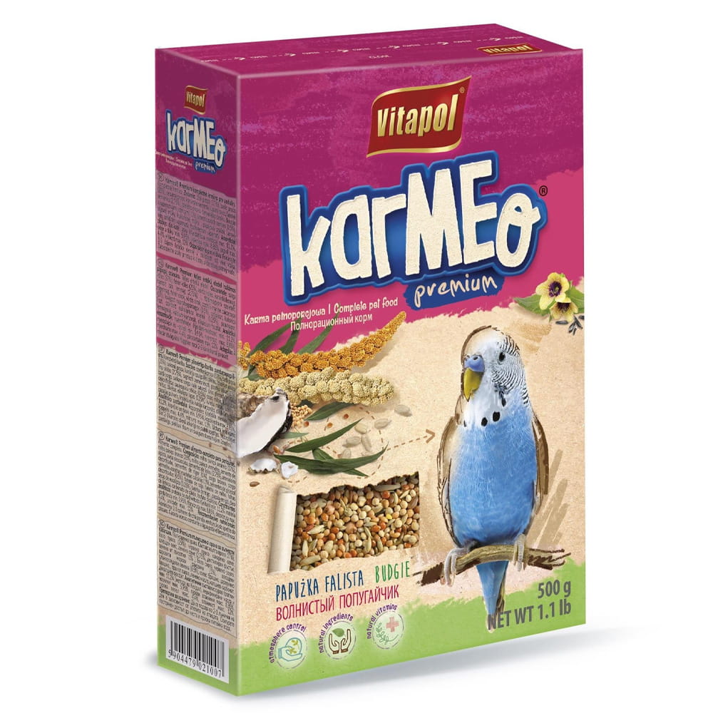 Vitapol Karmeo Pokarm dla Papugi Falistej 500g